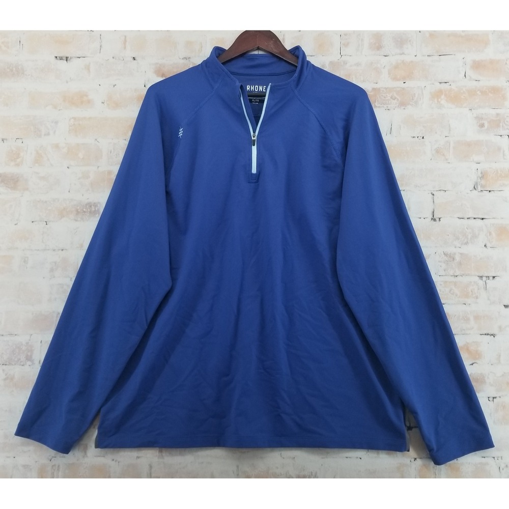 Rhone Session 1/4 Zip Performance Pullover Golf Outdoor UPF 50+ Men's XL Nylon